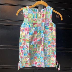 Lilly Pulitzer state of mind rare girls dress size 8 excellent condition!
